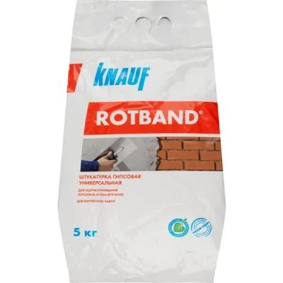 Knauf Rotband: описание, область применения, выполнение работ | Строительный магазин Alkiv