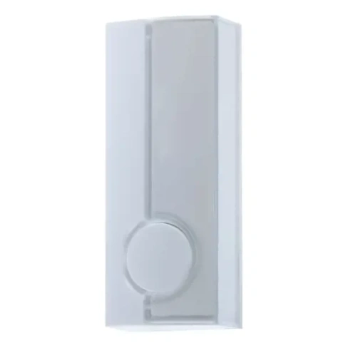 Кнопка для дверного звонка проводная Zamel PDJ-213/P с подсветкой цвет белый ZAMEL None