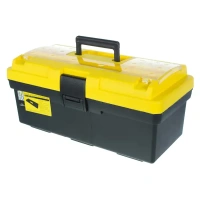 Ящик для инструмента Systec BEX16-3 195x185x415 мм, пластик, цвет черно-жёлтый SYSTEC ящик