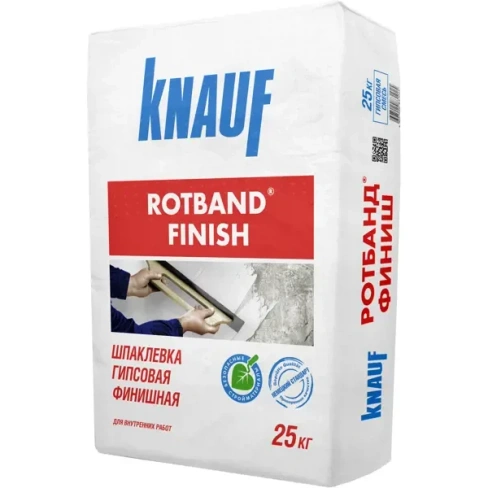 Шпаклёвка гипсовая финишная Knauf Ротбанд Финиш 25 кг KNAUF Rotband Finish