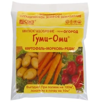 Удобрение Гуми-Оми для картофеля и моркови органоминеральное 0.7 кг ГУМИ-ОМИ Картофель-морковь, 07кг