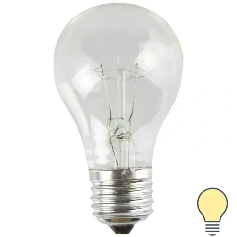Лампа накаливания Bellight шар E27 75 Вт свет тёплый белый BELLIGHT