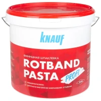 Шпаклёвка полимерная суперфинишная Knauf Ротбанд Паста Профи 18 кг KNAUF Rotband pasta