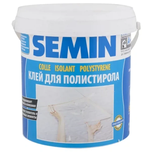 Клей для полистирола Semin Colle Isolant 1.5 кг SEMIN