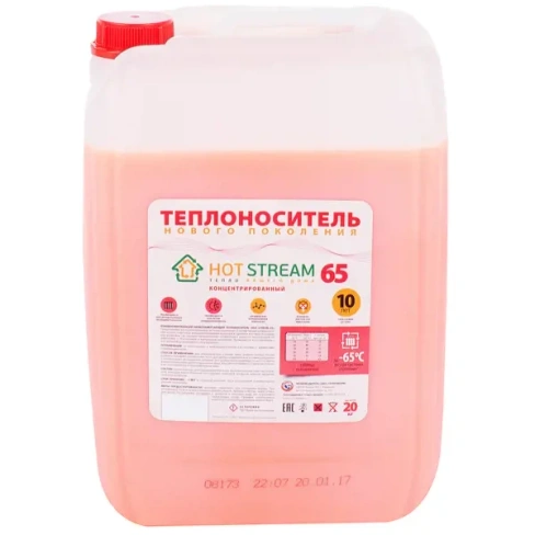 Теплоноситель Hot Stream HS-010204-С -65°C 20 кг этиленгликоль концентрат HOT STREAM None