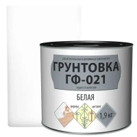 Грунтовка универсальная ГФ-021 1.9 кг белая EMPILS None