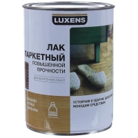Лак паркетный Luxens полуматовый цвет орех 0.75 л LUXENS None
