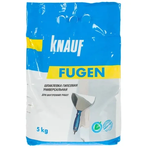 Шпаклёвка гипсовая универсальная Knauf Фуген 5 кг KNAUF Fugen