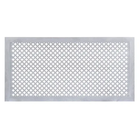 Экран для радиатора Готико 120x60 см цвет дуб серый Без бренда None