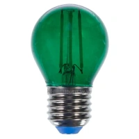 Лампа светодиодная Uniel Color шар E27 5 Вт свет зеленый UNIEL None