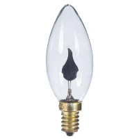 Лампа накаливания Uniel E14 220-240 В 3 Вт свеча с эффектом пламени UNIEL None