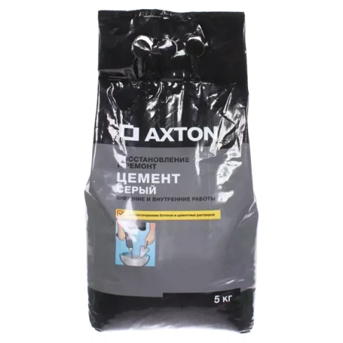 Цемент Axton M400 5 кг AXTON Цемент серый
