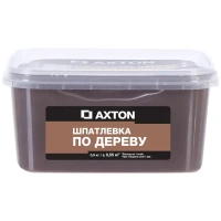 Шпатлёвка Axton для дерева 0.9 кг эспрессо AXTON