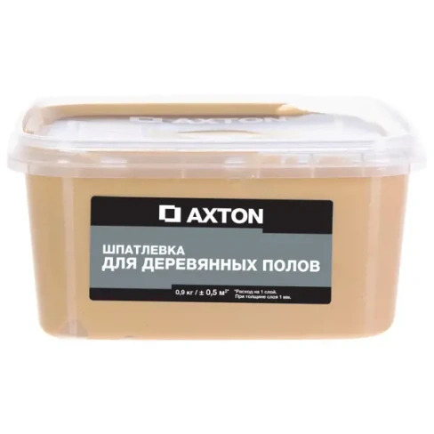 Шпатлёвка Axton для деревянных полов 0.9 кг дуб натуральный AXTON
