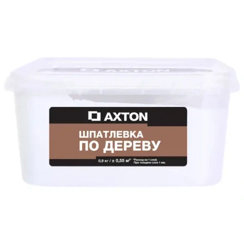 Шпатлёвка Axton для дерева 0.9 кг цвет белый AXTON