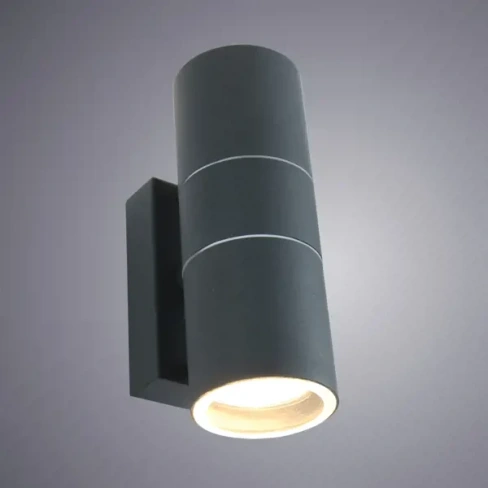 Настенный светильник уличный Mistero 2xGU10x35 Вт IP44 цвет серый металлик ARTE LAMP MISTERO