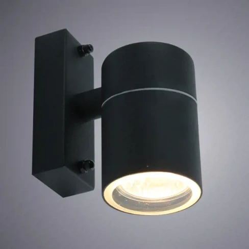 Настенный светильник уличный «Mistero» 1xGU10x35 Вт IP44 цвет чёрный металлик ARTE LAMP MISTERO