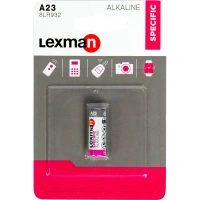 Батарейка Lexman A23 алкалиновая 1 шт. LEXMAN None