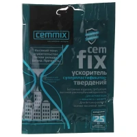 Ускоритель твердения Cemmix CemFix концентрат саше 50 мл CEMMIX УСКОРИТЕЛЬ ТВЕРДЕНИЯ CEMFIX,КОНЦ. САШЕ