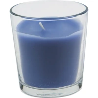 Свеча ароматизированная в стакане Лаванда Без бренда лаванда