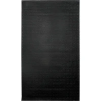 Ковровое покрытие «Монетка» 1.2 м резина, на отрез, цвет чёрный Без бренда Резиновые дорожки