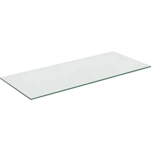 Полка для кухонного шкафа прямоугольная 75.8x0.6x32 см стекло цвет прозрачный DELINIA Полка из стекла прозрачная