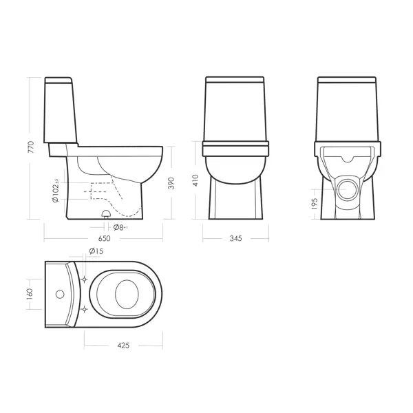 Компакт sanita luxe max