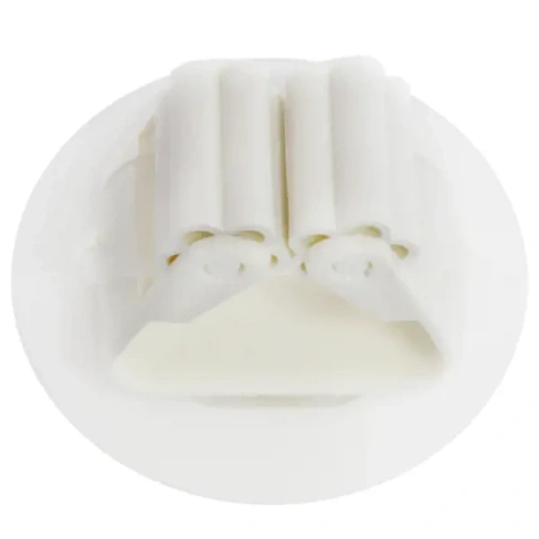 Настенный держатель для швабры Rolla пластик цвет белый нагрузка до 5 кг GROMELL