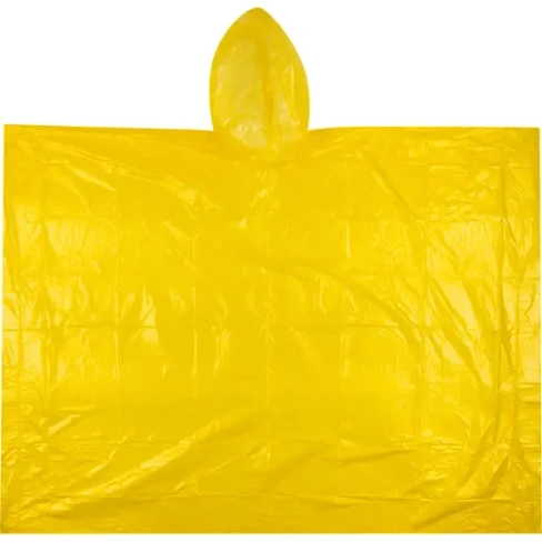Плащ-дождевик пончо ГП1-3-Ж цвет желтый размер унверсальный Без бренда ГП1-3-Ж Комфорт