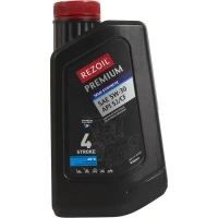 Масло моторное 4Т Rezoil Premium 5W-30 полусинтетическое 1 л REZER PREMIUM 4-T