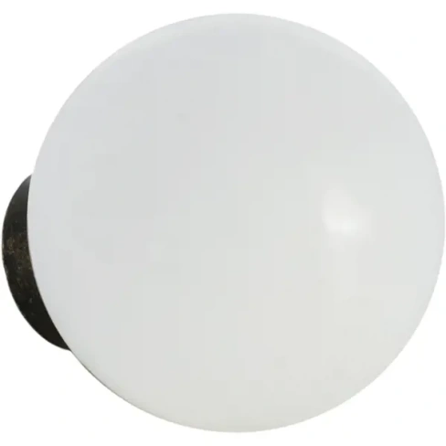 Ручка-кнопка мебельная KF12-11, керамика, цвет белый KERRON Белый Ручка-кнопка