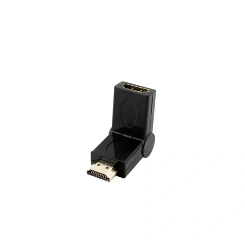 Переходник HDMI-HDMI Oxion гнездо-штекер, поворотный OXION OX-HDMIADP-034
