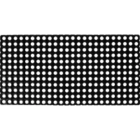 Коврик ячеистый 50x100 см резина цвет чёрный Без бренда коврик ячеистый коврик 22 мм
