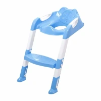 Детское сиденье с лесенкой для унитаза Без бренда Детское раскладное сиденье для унитаза