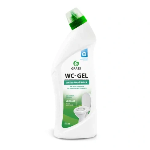 Средство для чистки сантехники Grass WC-gel 0.75 л GRASS GLOSS