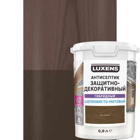 Антисептик Luxens гибридный цвет орех 0.9л LUXENS None