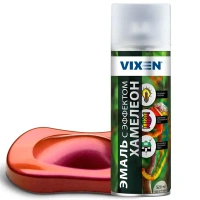 Эмаль аэрозольная с эффектом хамелеон Vixen цвет пламенный закат 0.52 л VIXEN None