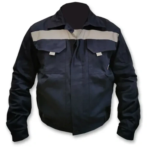 Куртка рабочая Техник цвет темно-синий размер L рост 182-188 см Без бренда КурмЗми019б Техник