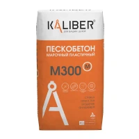 Пескобетон М300 Kaliber 40 кг KALIBER None