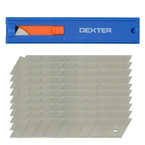 Лезвие сменное для ножа Dexter 18 мм, 10 шт. DEXTER None