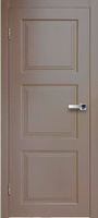 Межкомнатная дверь экошпон П-2 коричневая глухая