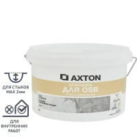 Шпатлевка Axton для OSB цвет белый 3 кг AXTON None