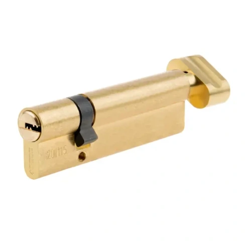 Цилиндровые механизмы Apecs Pro LM-90(30/60C)-C-G 90 мм, ключ/вертушка, цвет золотой APECS SM