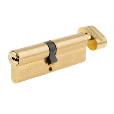 Цилиндровые механизмы Apecs Pro LM-90-C-G 90 мм, ключ/вертушка, цвет золотой APECS SM