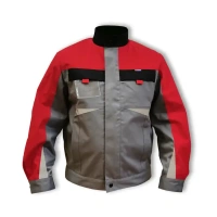 Куртка рабочая Крэт цвет серый/черный/красный размер M рост 182-188 см Без бренда КЛЗМИ-1 Крэт