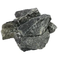 Камни для сауны Габбро-диабаз средняя фракция 20 кг Без бренда Камень