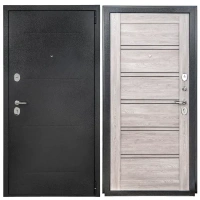 Дверь входная металлическая Порта Р-2 Дуб европейский 880 мм правая цвет серый/ антик серебро PORTIKA Порта Р-2 104/П28