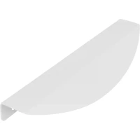 Ручка-профиль мебельная CТ2 156 мм сталь цвет белый JET Белый Ручка-профиль