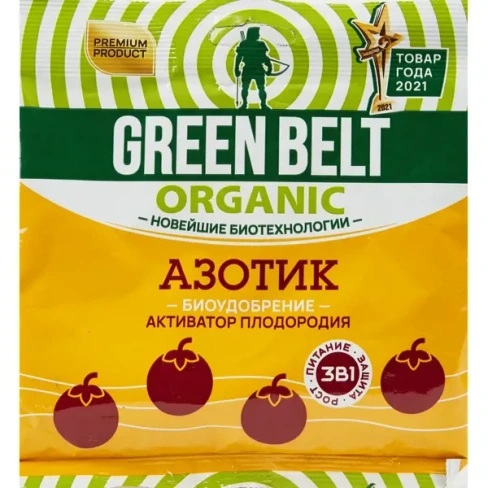 Биоудобрение GreenBelt активатор плодородия 90 гр GREEN BELT биоудобрение азотик
