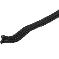 Веревка полипропиленовая 6 мм цвет черный, 10 м/уп. Без бренда веревка полипропиленовая